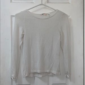 White long sleeve.